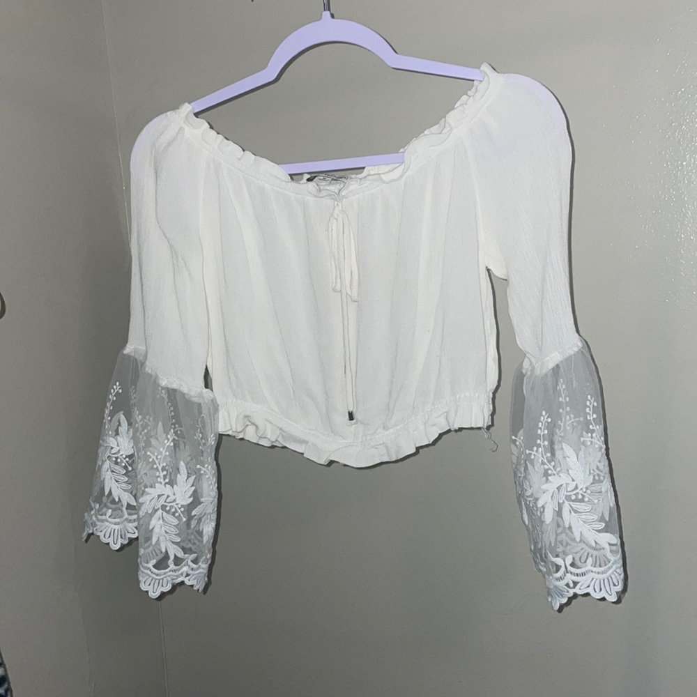 white top